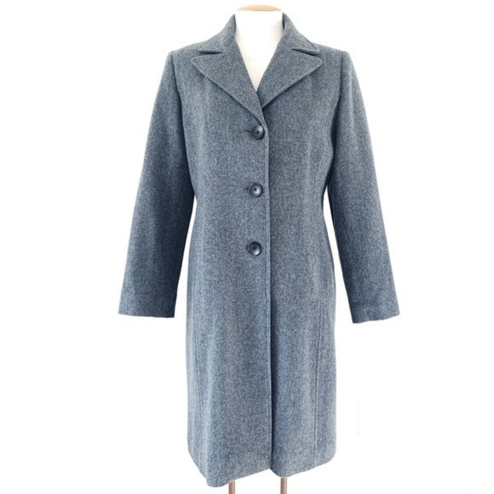 Marvin Richards 100% Wool Classic Coat